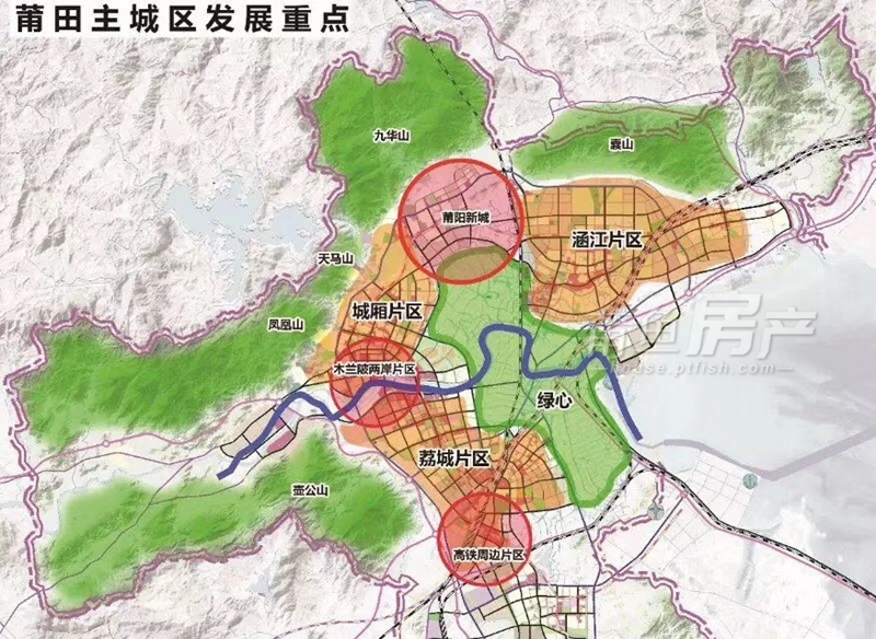 莆田楼盘地图最新概览